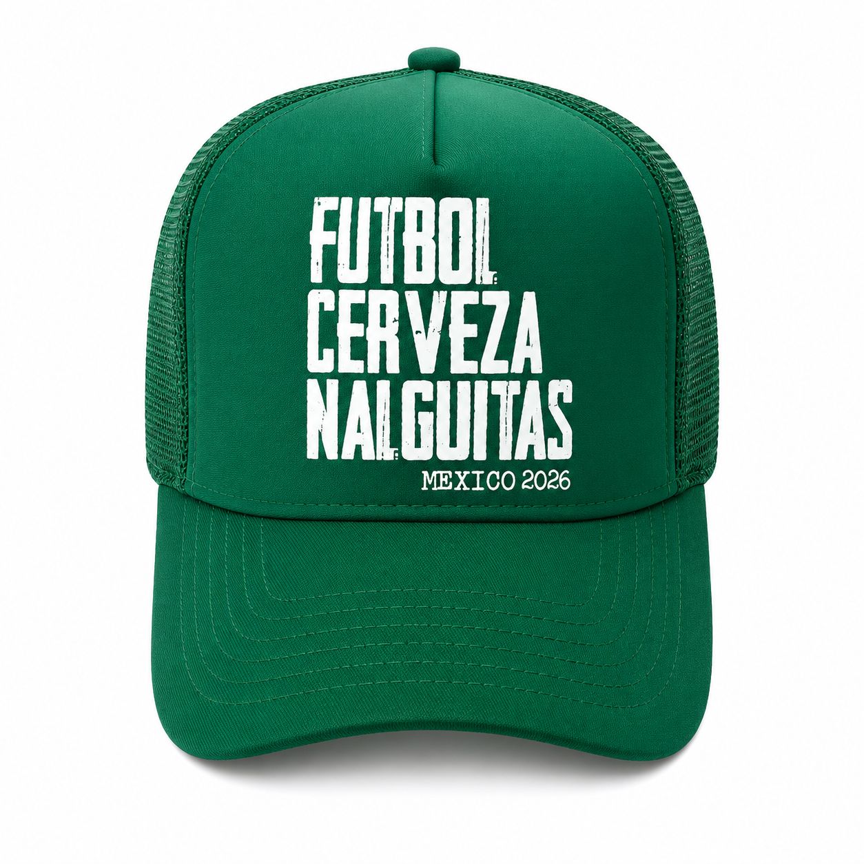 Crvza - Gorra Verde Fútbol, cerveza & nalguitas